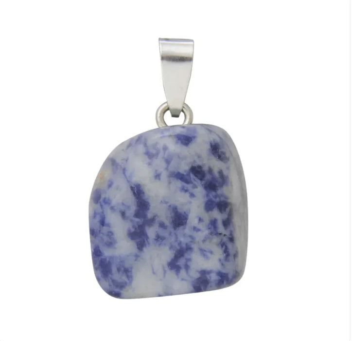 Natural Crystal Stone Pendant Necklace