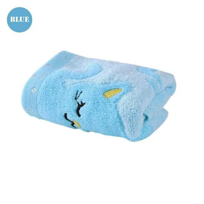 Bamboo Fiber Kitten Hand Towels