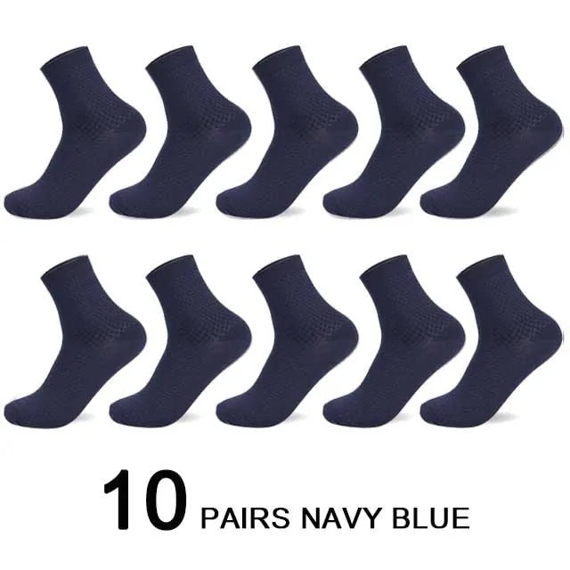 10 Pairs Bamboo Fiber Socks