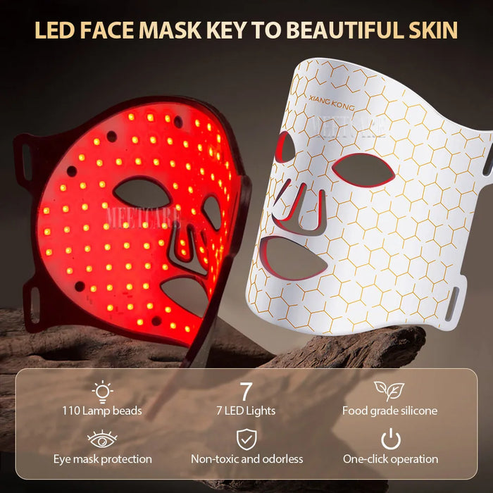 7-Color LED Face Mask